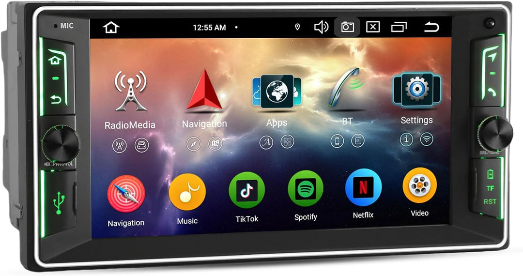 [4G+64G] 8-Kern Android 12 Autoradio für Toyota Hilux RAV4 Corolla Vios GPS-Navi Carplay Android Aut