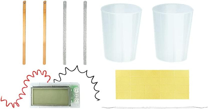 4M 68629 HCM Kinzel Lernspielzeug, Eine Digitale Uhr bezieht ihre Energie nur aus Kar