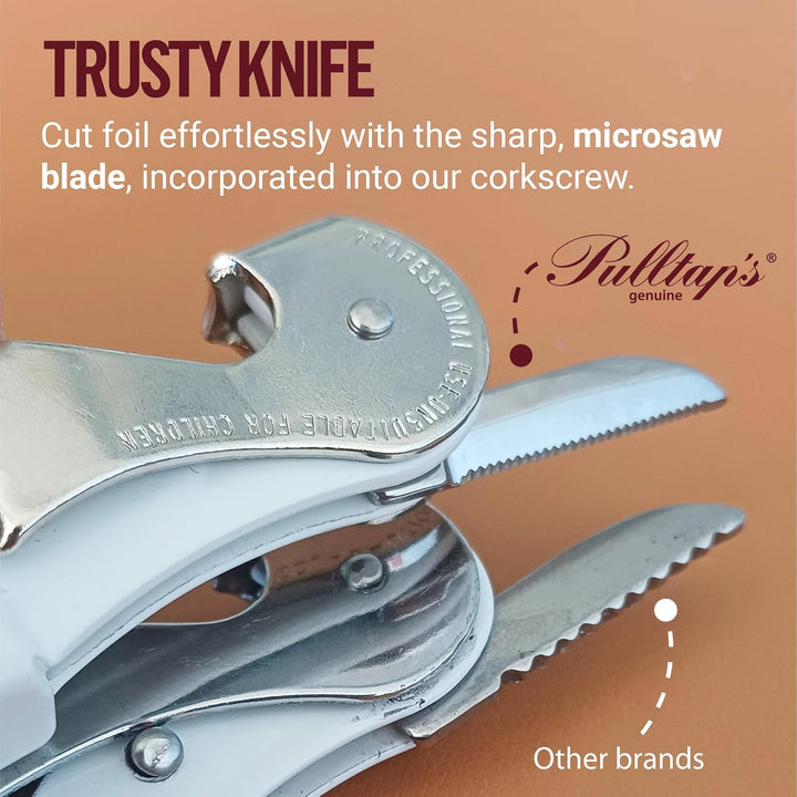 PULLTAP'S GENUINE Slider Boss 150 Violeta Professioneller Kellner-Korkenzieher, hergestellt in Spani