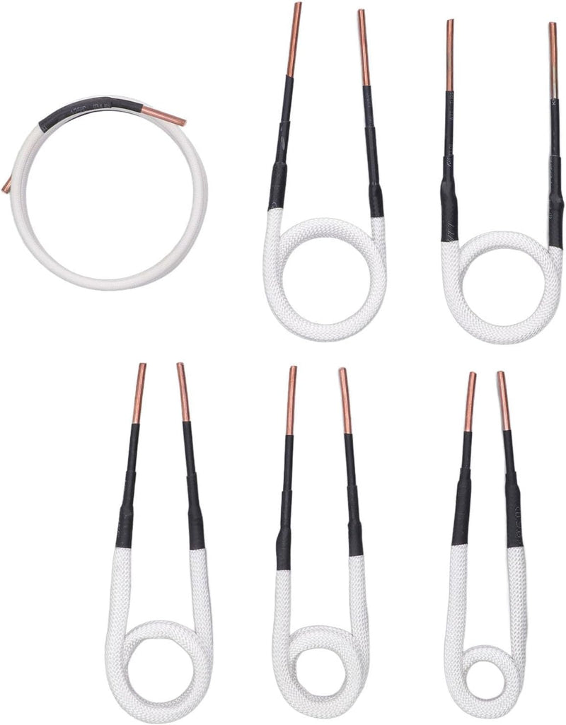 6 Stück Induktionsspule 3 Mm Messingkern 20 25 30 35 40 Mm Freiformende Induktionsheizdrähte Indukti