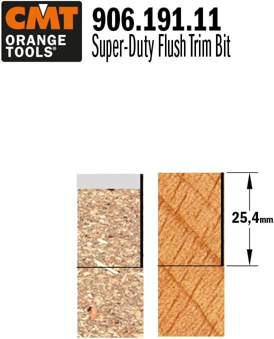 Cmt orange Tools 906.191.11 – Erdbeere für refundir HM S 8 D 19 x 25