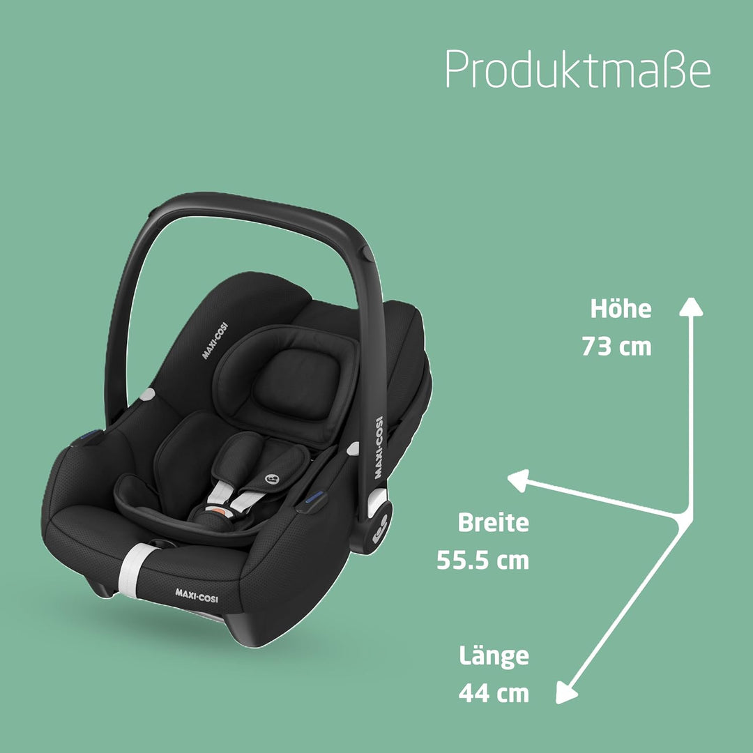 Maxi-Cosi CabrioFix i-Size, Siège Auto Bébé, 0 à 12 mois, 12 kg max., Siège Auto ISOFIX Léger (3,2 k
