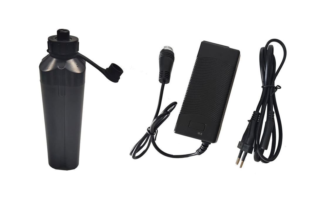 Aelcouth® Ladegerät RB-CC4002 & 1X Battery 14.8V 5,0Ah BM2300 Kompatibel für Daiwa BM2300 BM2900 BM2