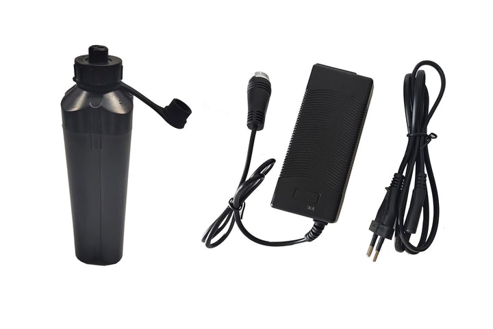 Aelcouth® Ladegerät RB-CC4002 & 1X Battery 14.8V 5,0Ah BM2300 Kompatibel für Daiwa BM2300 BM2900 BM2