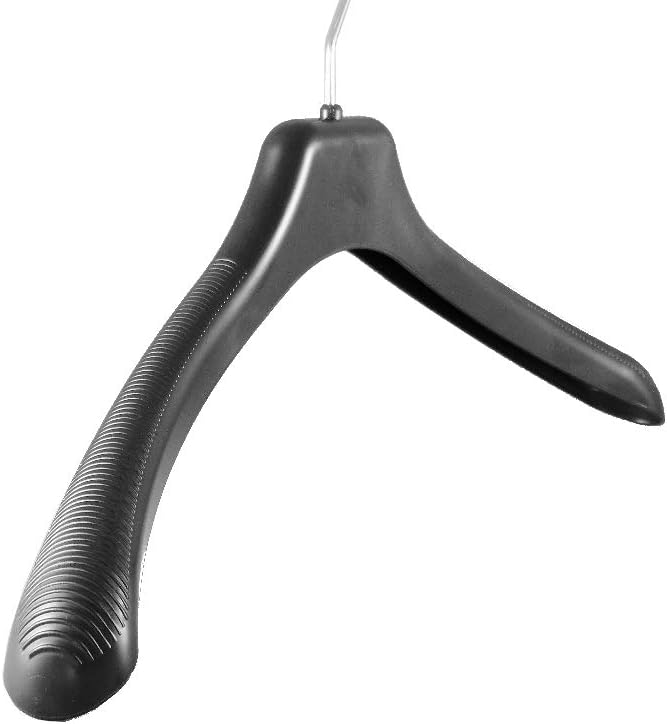 Kleiderbügel für Jacken und Mäntel, 42 cm, schwarz, WJT42b, 10 Stück