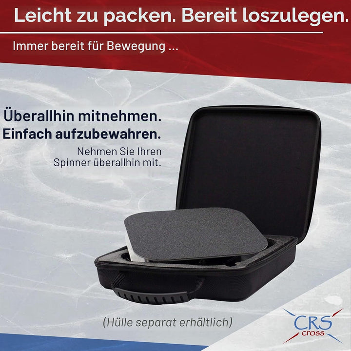 CRS Cross Spinner für Eiskunstlauf - Trainingshilfe für Eiskunstläufer, Gymnastik, Tanz und Ballettp