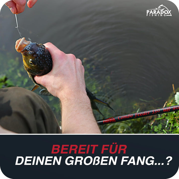 Feederrute 3,3m Wg. 90g I 3,6m 120g I Method Feeder Rute Angelrute Feederruten zum Angeln mit Futter