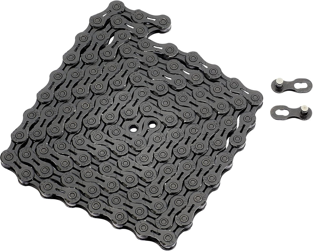 KMC Unisex – Erwachsene BlackTech X11EL Schwarz 118 Link, Schwarz 118 Link
