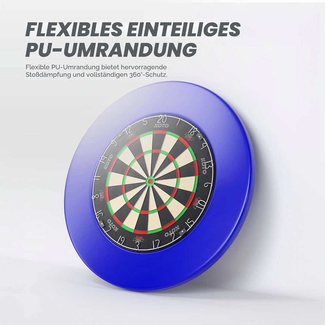 KOTO - King Pro Surround Dartset, 3 Barrels, 2 Sets Flights, 2 Sets Shafts (Short & medium), Dartwal