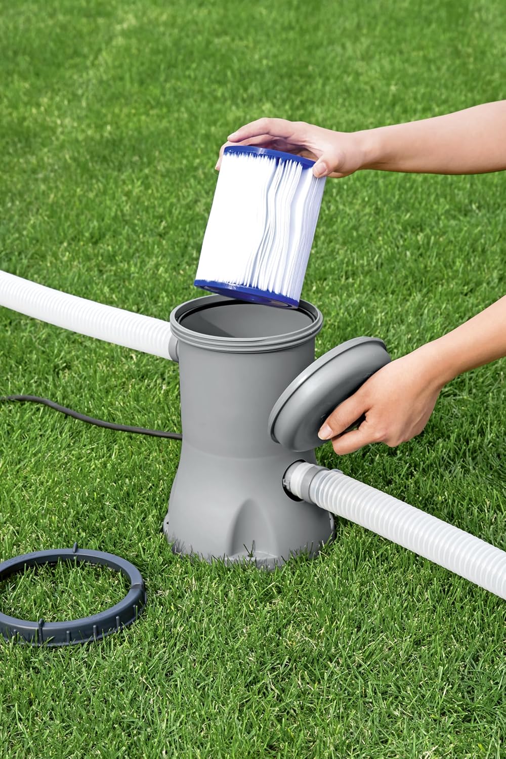 4 Stück Bestway Filter Kartuschen für Pool Swimmingpool Pumpen Gr. 2