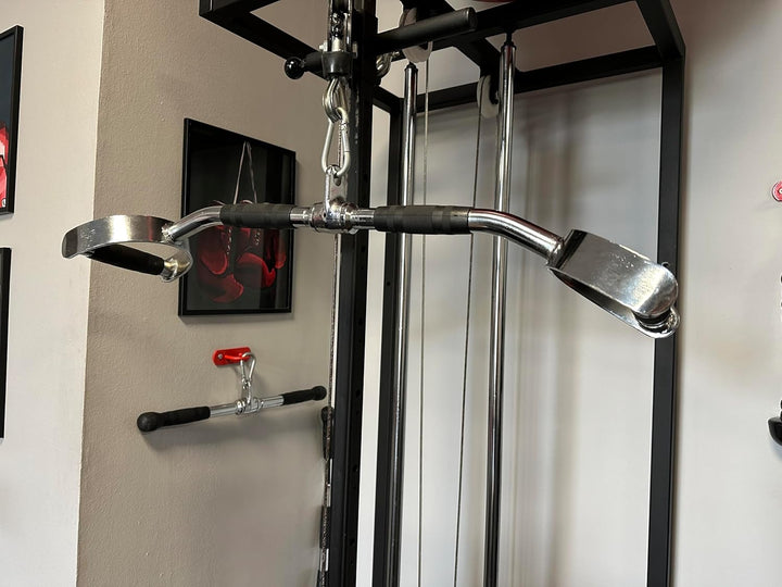 MuscleForge® Aufsatz für Latzug, Seilzug, Griff mit Drehbarem für Kabelmaschine, Kabelzug Griff für