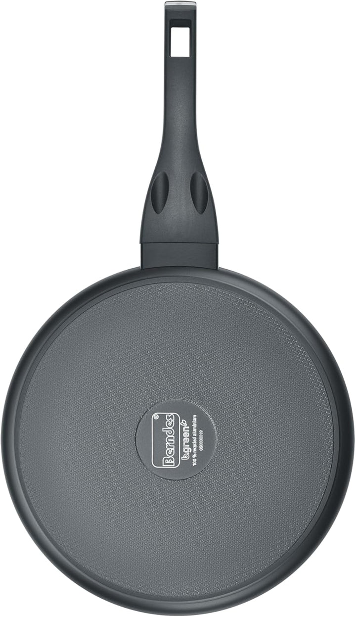 Berndes Pfanne 24 cm, b.green Alu Recycled Induction, Schmorpfanne hergestellt zu 100% aus recycelte