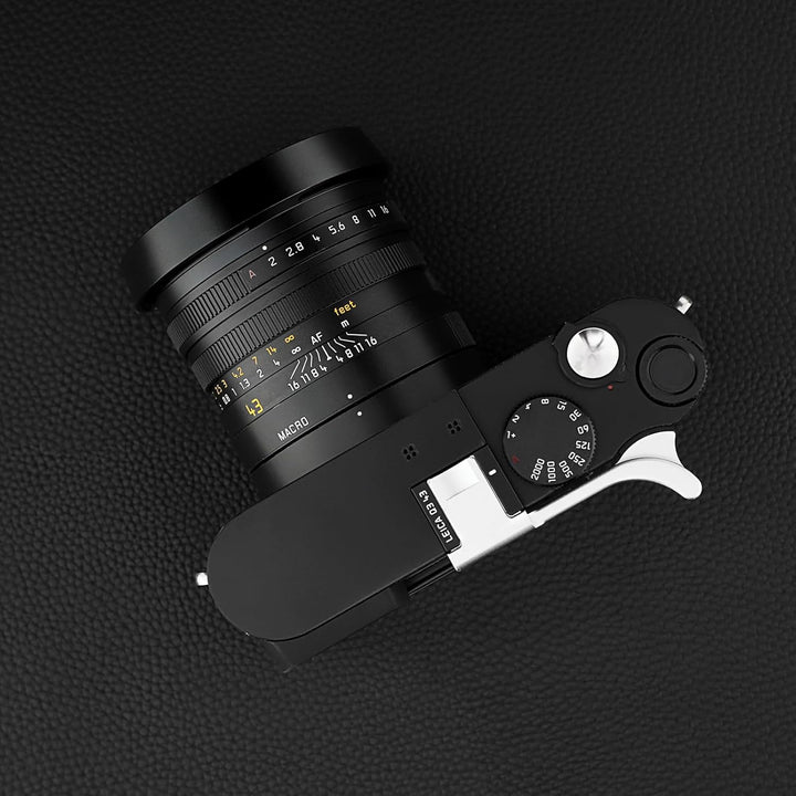 Haoge LH-LQ Gegenlichtblende aus Metall mit Deckel für Leica Q Q2 Q-P QP Typ 116 Typ116 Kamera schwa