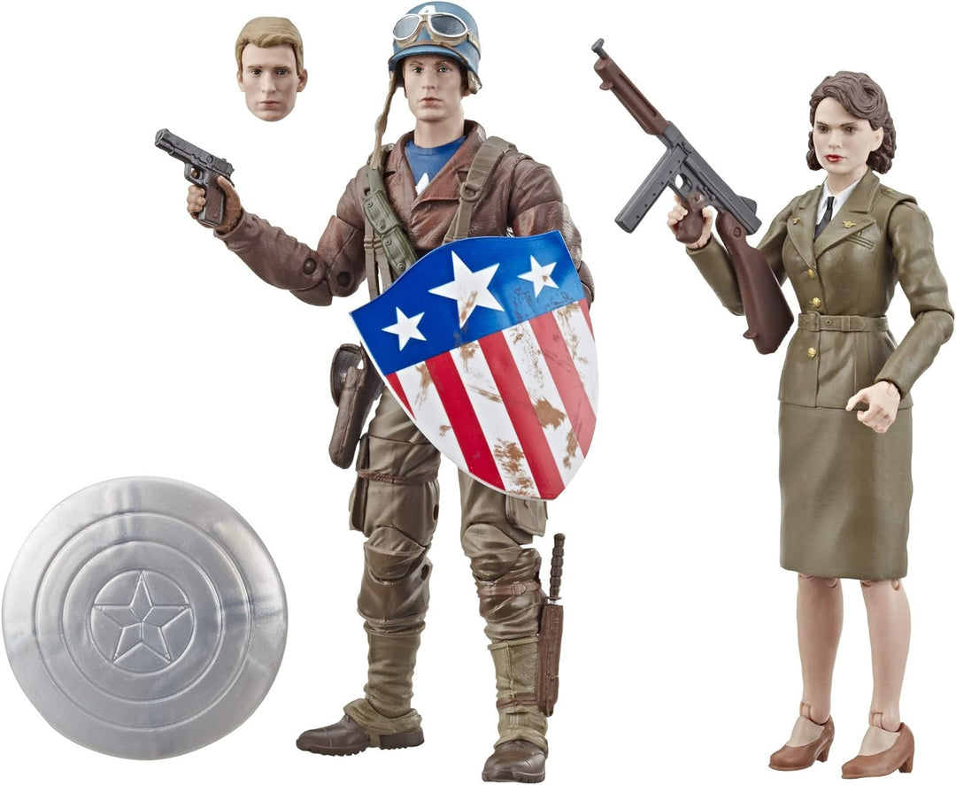 Marvel Legends Serie Captain America: The First Avenger, 15,2 cm Skala, Film-inspirierte Captain Ame