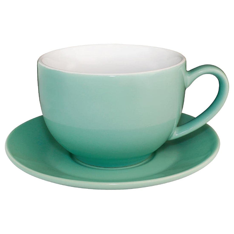 Olympia gk077 Café Cappuccino Cup, 340 ml, 12 oz, Aqua (12 Stück), Aqua