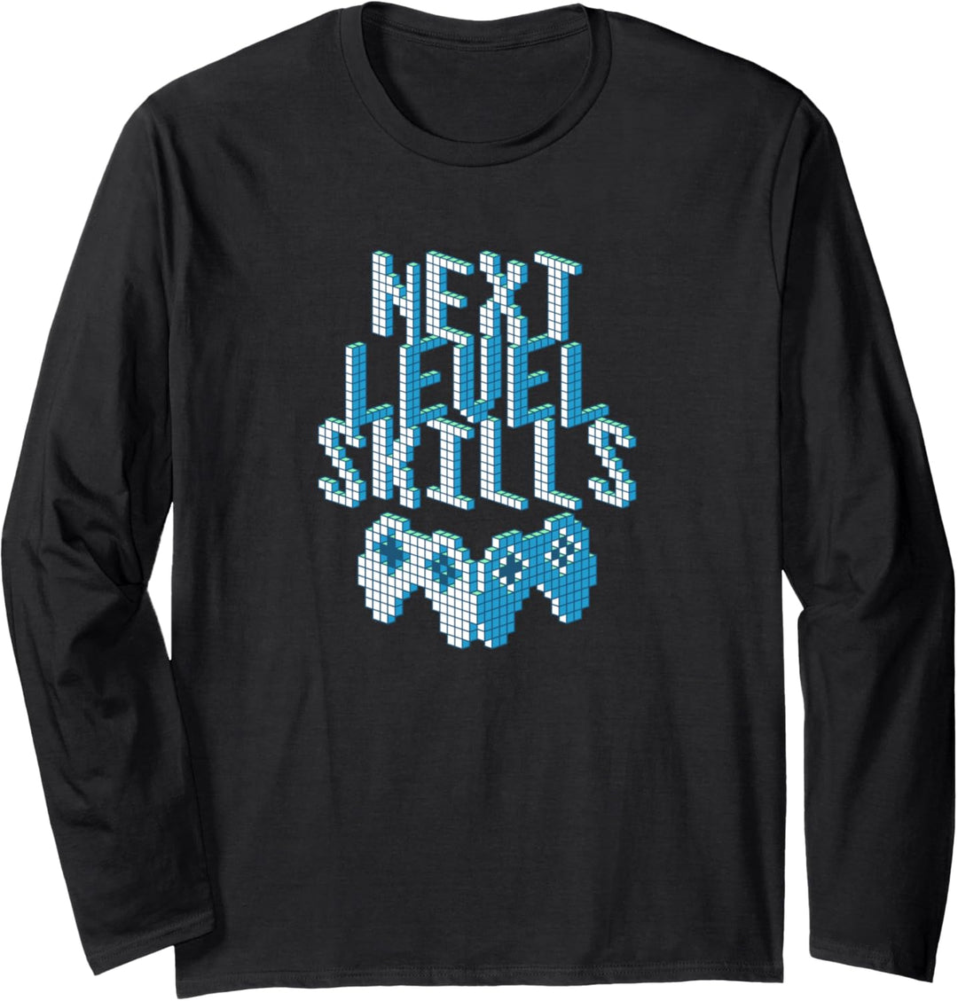 Fähigkeiten auf nächste Ebene. Langarmshirt