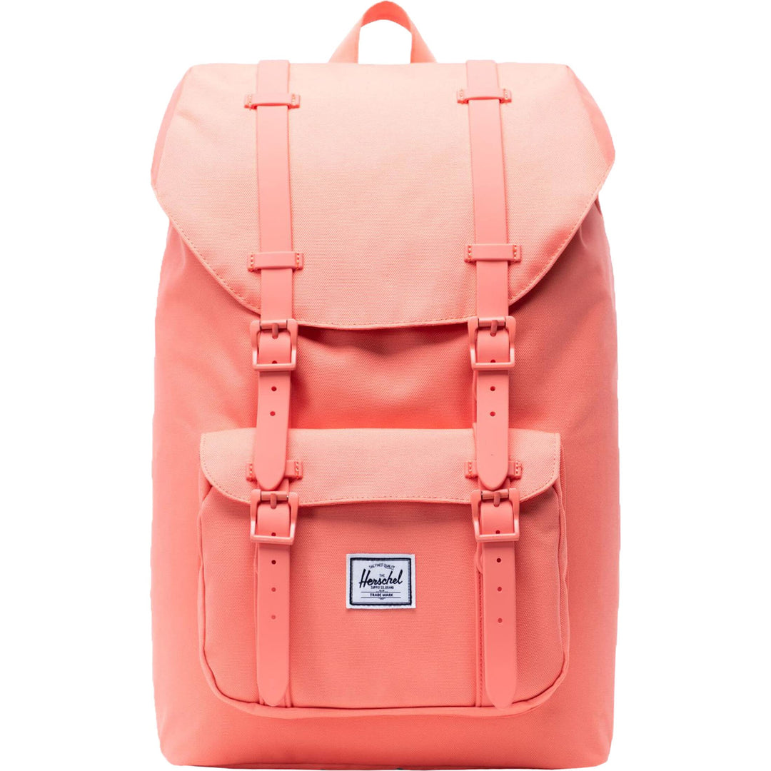 Herschel Little America Rucksack, Frischer Lachs/Gummi (Pink) - 10020-02728-OS Frischer Lachs / Gumm