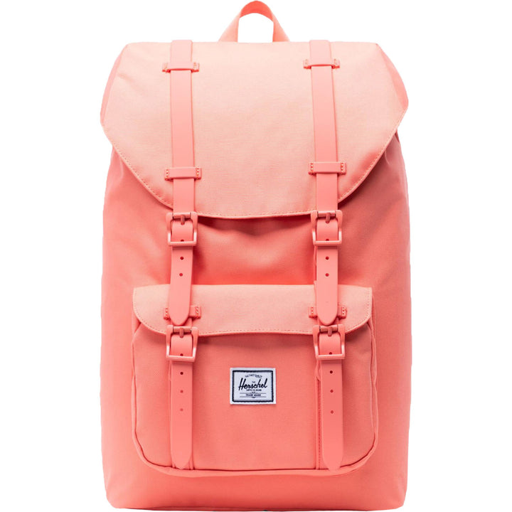 Herschel Little America Rucksack, Frischer Lachs/Gummi (Pink) - 10020-02728-OS Frischer Lachs / Gumm