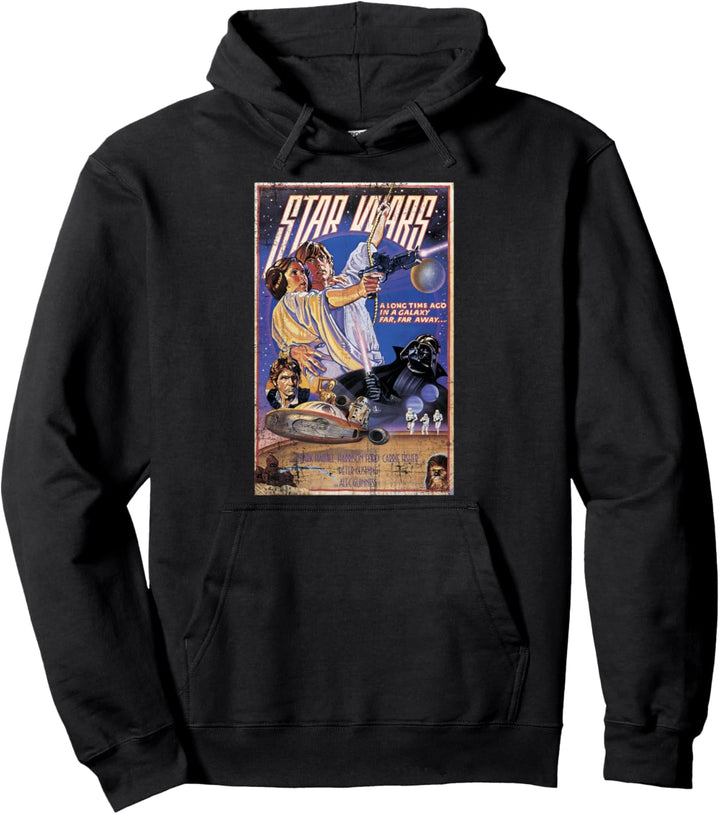 Star Wars Classic Vintage Movie Poster Pullover Hoodie