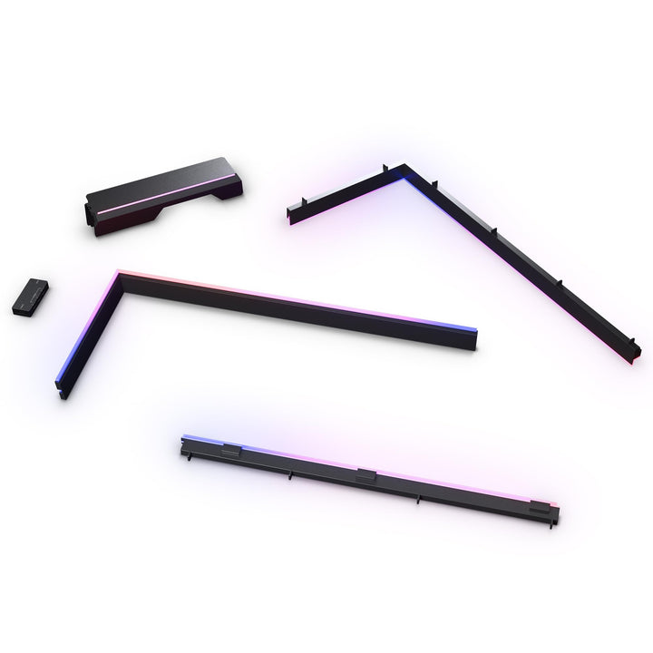 PHANTEKS NV7 Premium DRGB Kit Power-Hub, 3X für Aussenrahmen, 1x Mainboard Kabel-Cover - schwarz