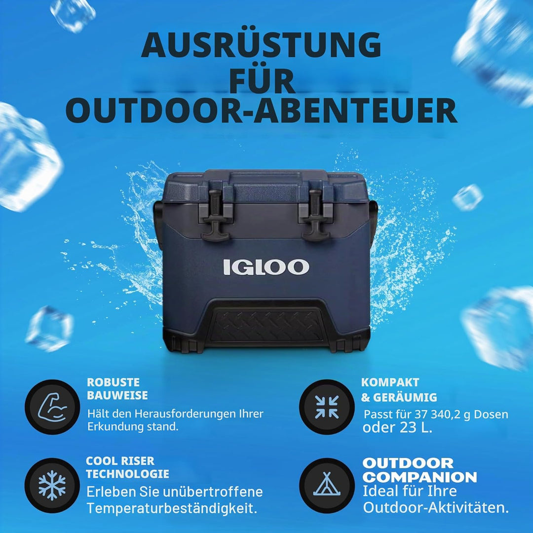 IGLOO Kühlbox BMX Blue 23L, Blue 23L
