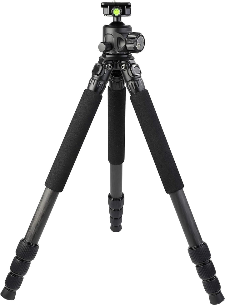 TINKTEEK Wing Carbon Kamera Stativ mit Panorama Kugelkopf ohne Mittelsäule, 134cm 1.44kg Tragkraft 8
