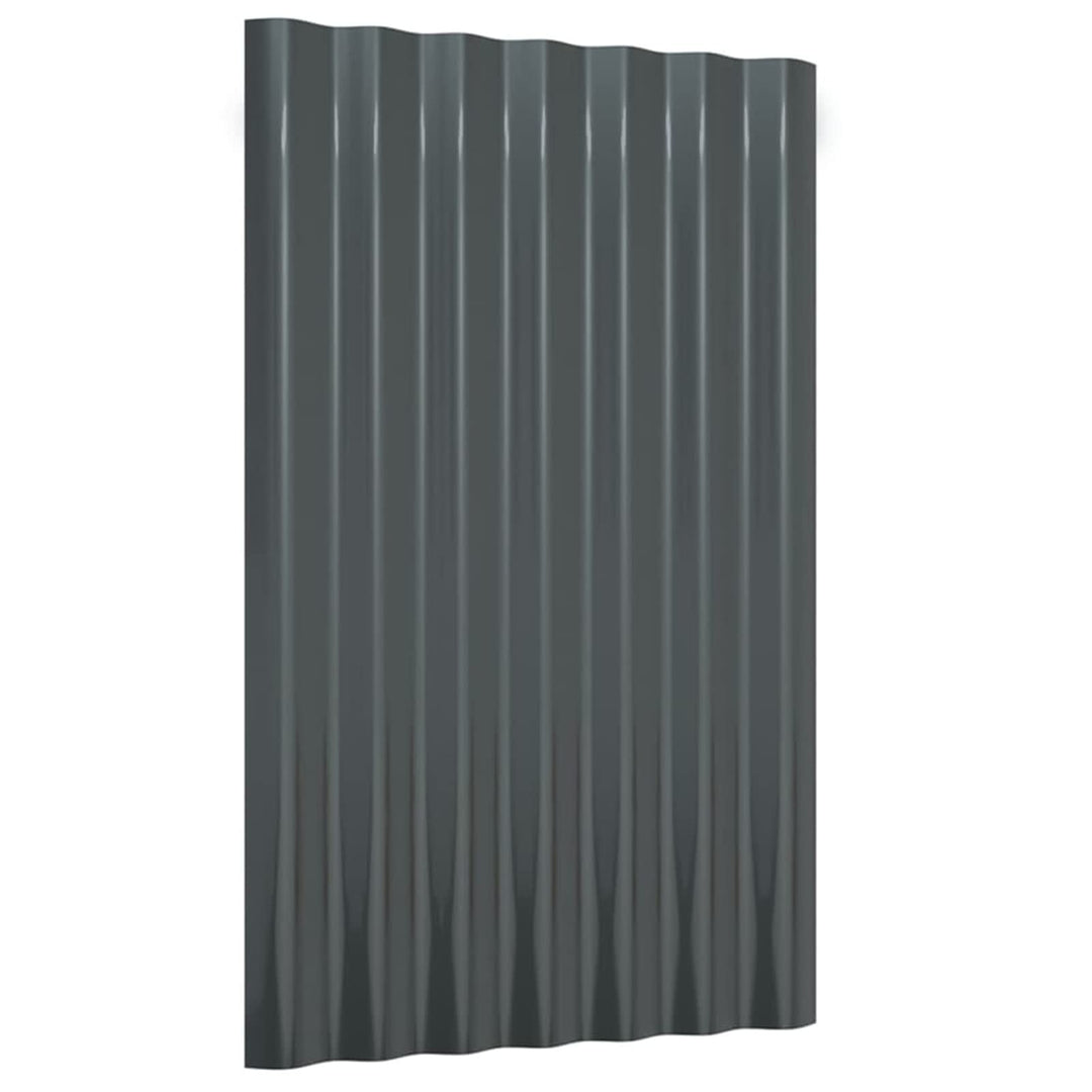 Susany 36 STK. Dachpaneele Dachpfannen Profilblech Trapezblech Dachblech Stahlblech Trapezbleche Dac