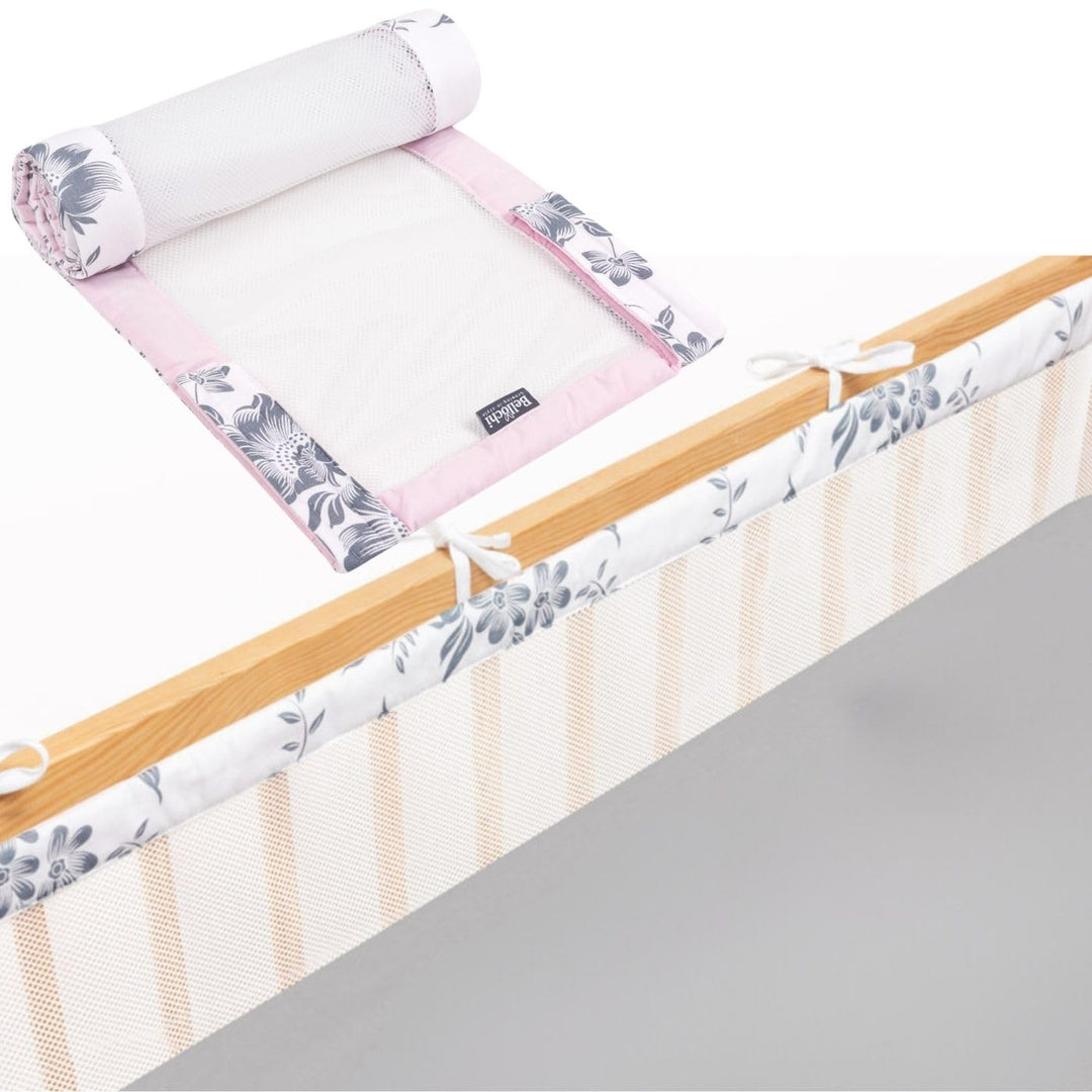 Bettumrandung Babybett, Kinderbett Umrandung 360x30 cm Bettumrandung, Nestchen Babybett Umrandung, g