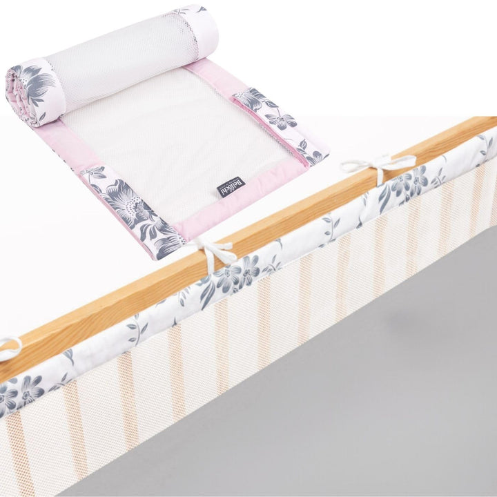 Bettumrandung Babybett, Kinderbett Umrandung 360x30 cm Bettumrandung, Nestchen Babybett Umrandung, g