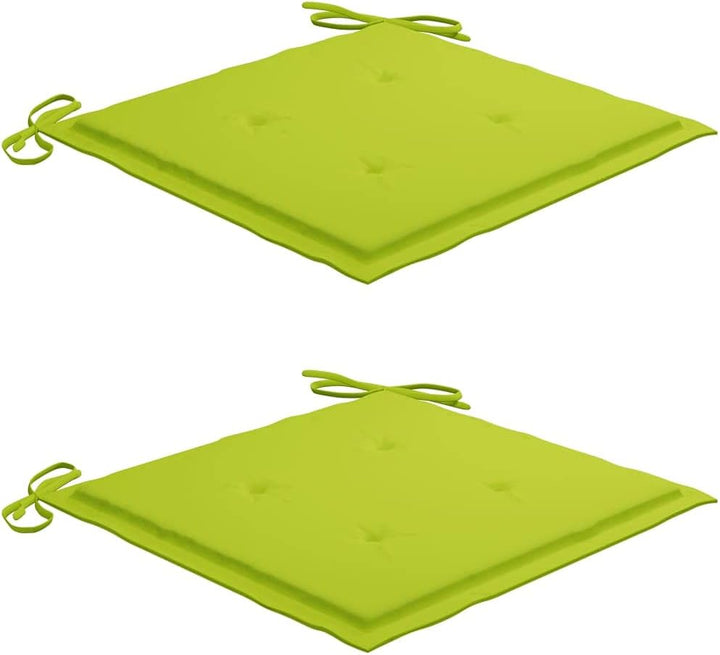 vidaXL 2X Gartenstuhl Klappbar mit Kissen Essstuhl Klappstühle Klappstuhl Gartenstühle Stühle Stuhl