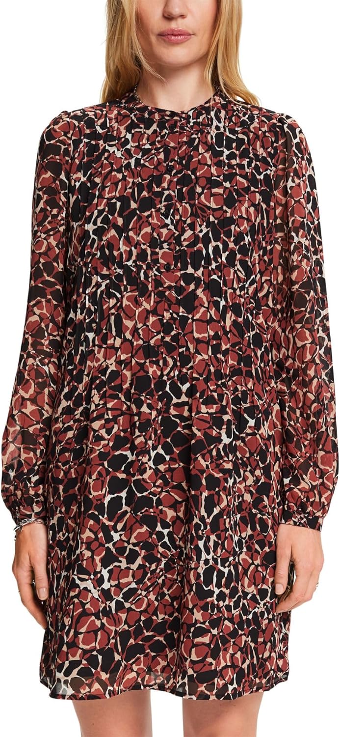 ESPRIT Damen Kleid, 36 223/Rust Brown 4