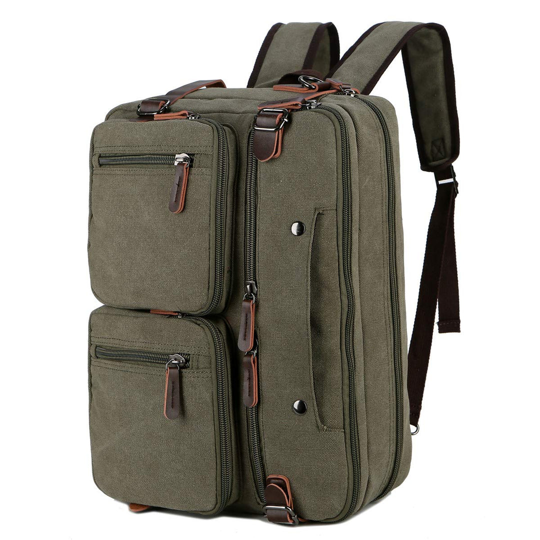 Baosha Convertible Briefcase Backpack 17 Inch Laptop Bag Case Business Briefcase HB-22 Grün, Grün