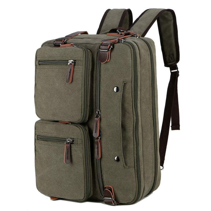 Baosha Convertible Briefcase Backpack 17 Inch Laptop Bag Case Business Briefcase HB-22 Grün, Grün