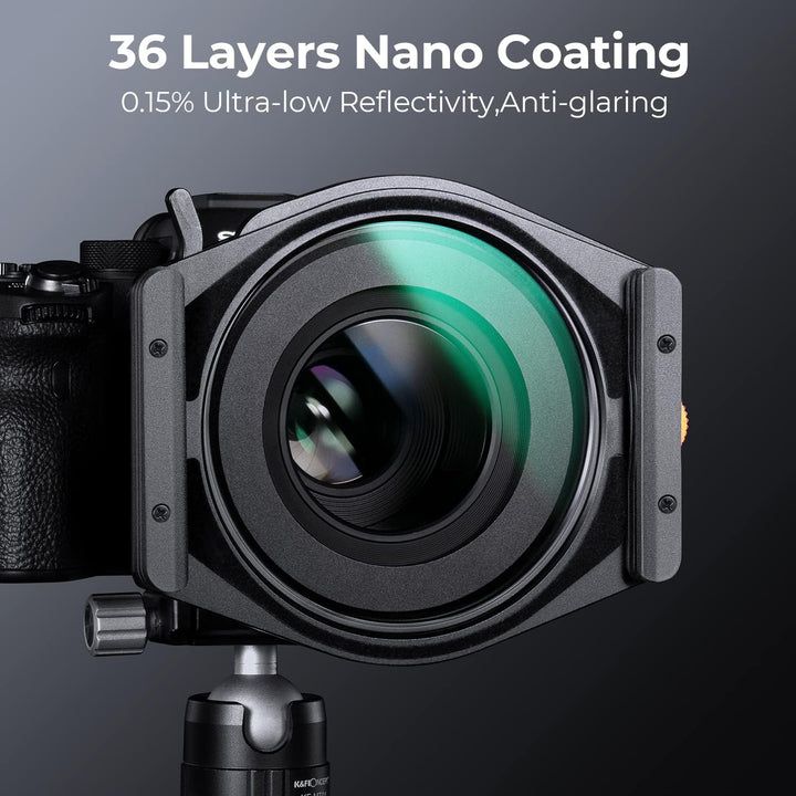 K&F Concept Nano X-PRO Serie 95mm Black Mist1/4 & Polfilter mit Aufbewahrungstasche für Rechteck-Fil