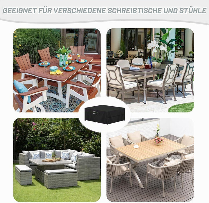 Abdeckung Gartenmöbel Winterfest Abdeckung Loungemöbel Wasserdicht | Abdeckplane Gartenmöbel Gartenl