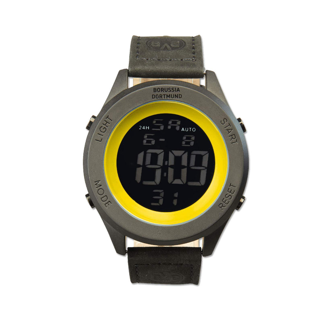 Borussia Dortmund BVB-Digital-Armbanduhr,