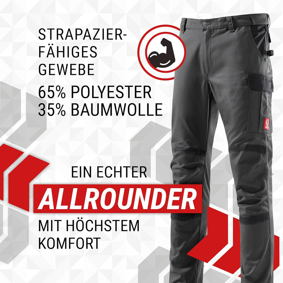 KRÄHE WORKWEAR Profession Pro Evo Bundhose I Arbeitshose I Made IN Europe I unser Allroundtalent mit
