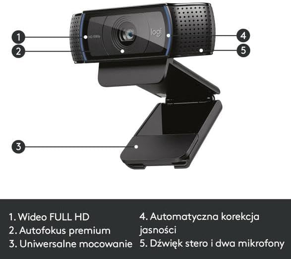 Logitech C920 HD Pro Webcam