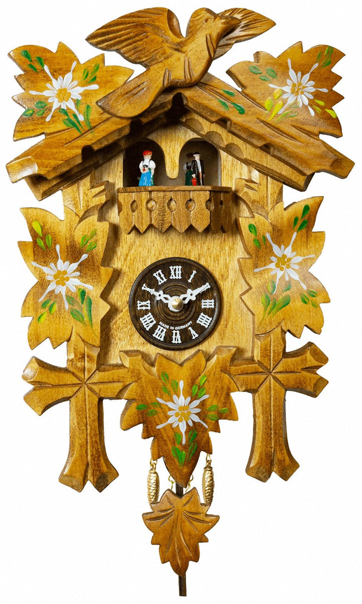 Schwarzwalduhr, drehende Tänzer TU 268 PQ