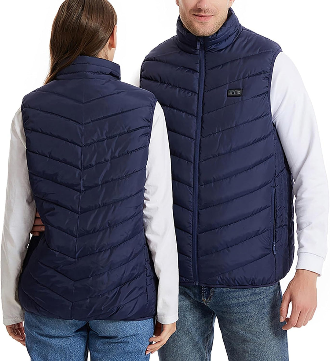 Battnot Beheizbare Weste Damen herren, Elektrische Heizweste ärmellos Jacke Mit Heizung, USB Elektri