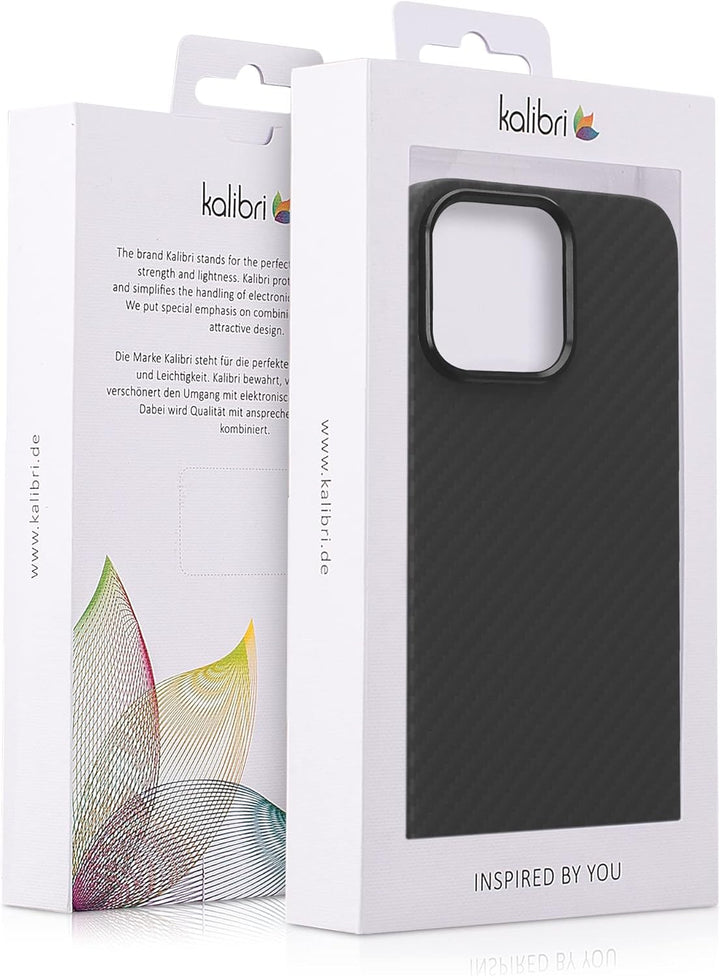 kalibri Schutzhülle kompatibel mit Apple iPhone 14 Pro Max - Hülle Aramid - Handy Cover Case Handyhü