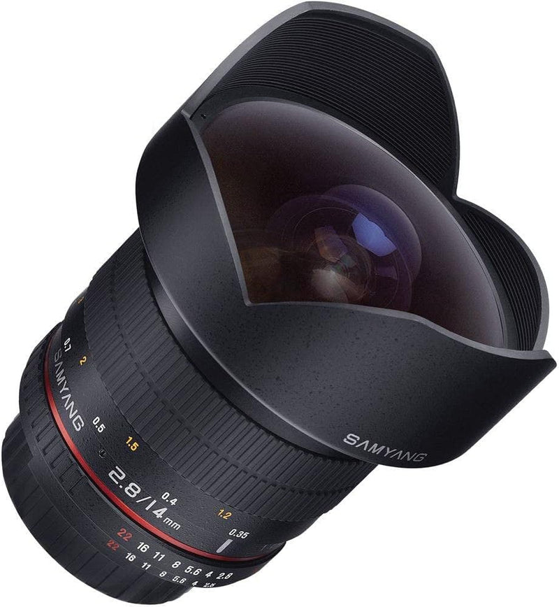 SAMYANG 7628 14mm F2.8 Objektiv für Anschluss Pentax K Pentax K Single, Pentax K Single