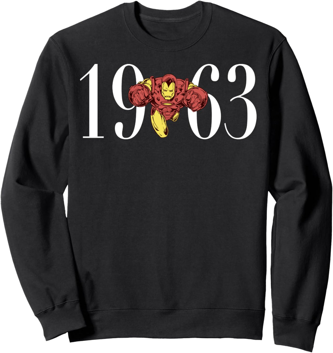 Marvel Avengers Iron Man 1963 Portrait Sweatshirt