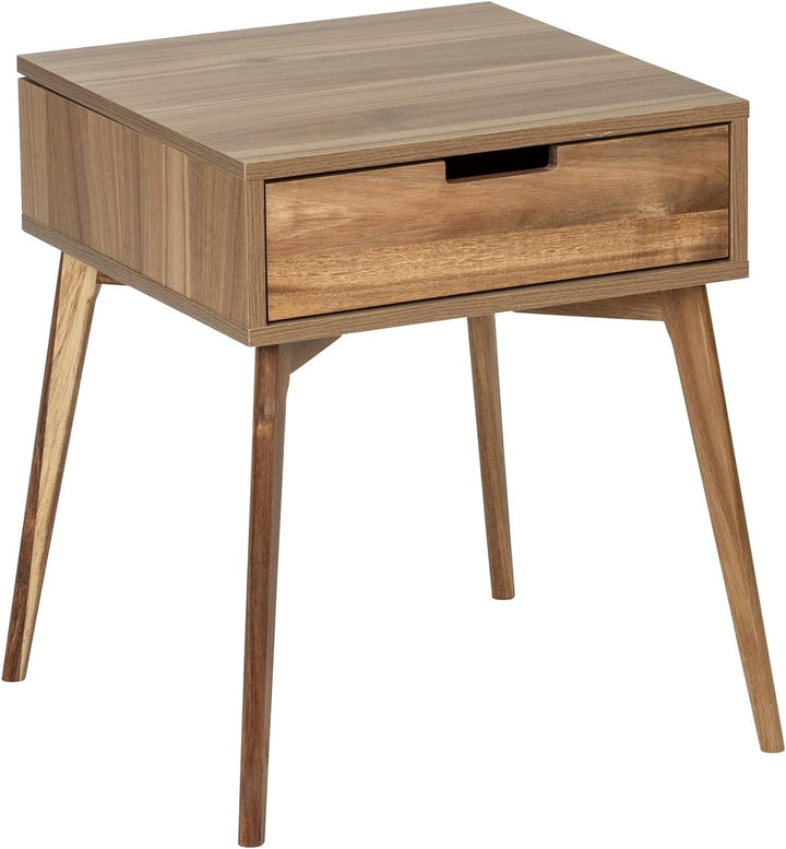 WENKO Beistelltisch mit Schublade Acina, Couchtisch, Nachttisch, FSC® zertifiziert