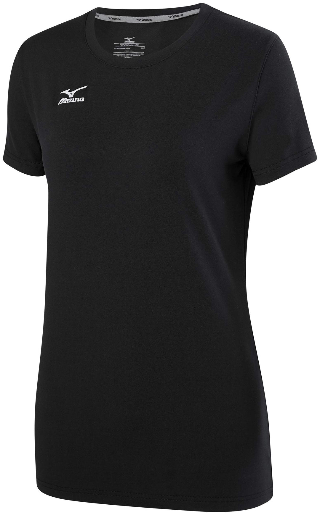 Mizuno Damen Volleyball 2.0 Attack Tee Shirt Womens XX-Small Schwarz, Womens XX-Small Schwarz