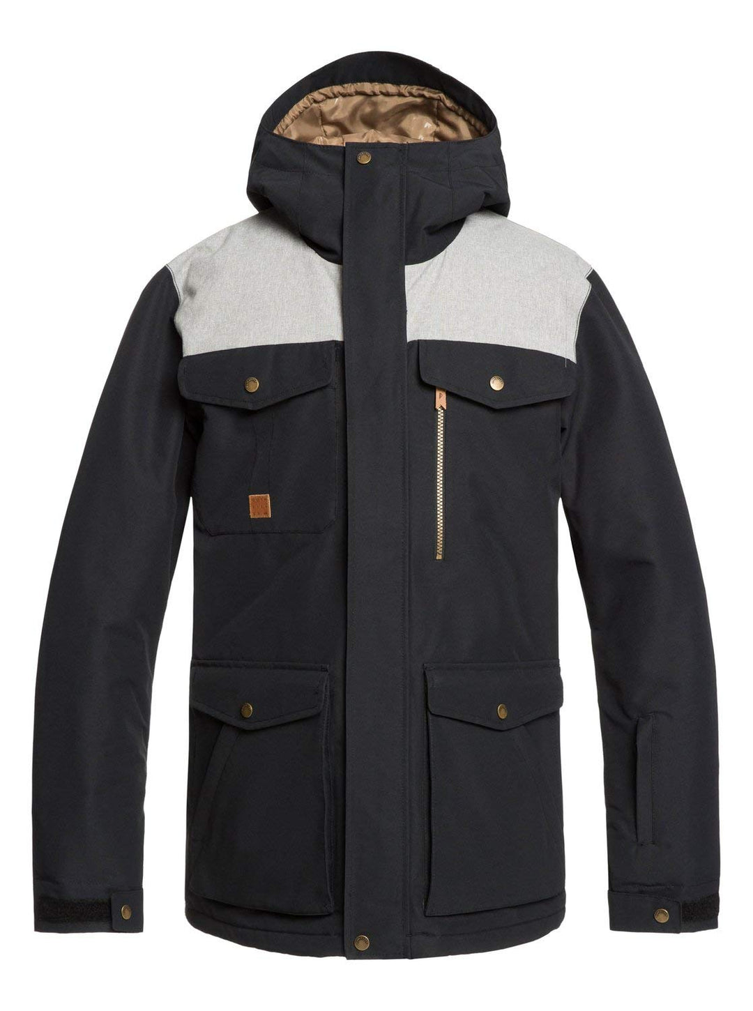 Quiksilver Raft - Snow Jacket for Men - Schneejacke - Männer - M - Schwarz