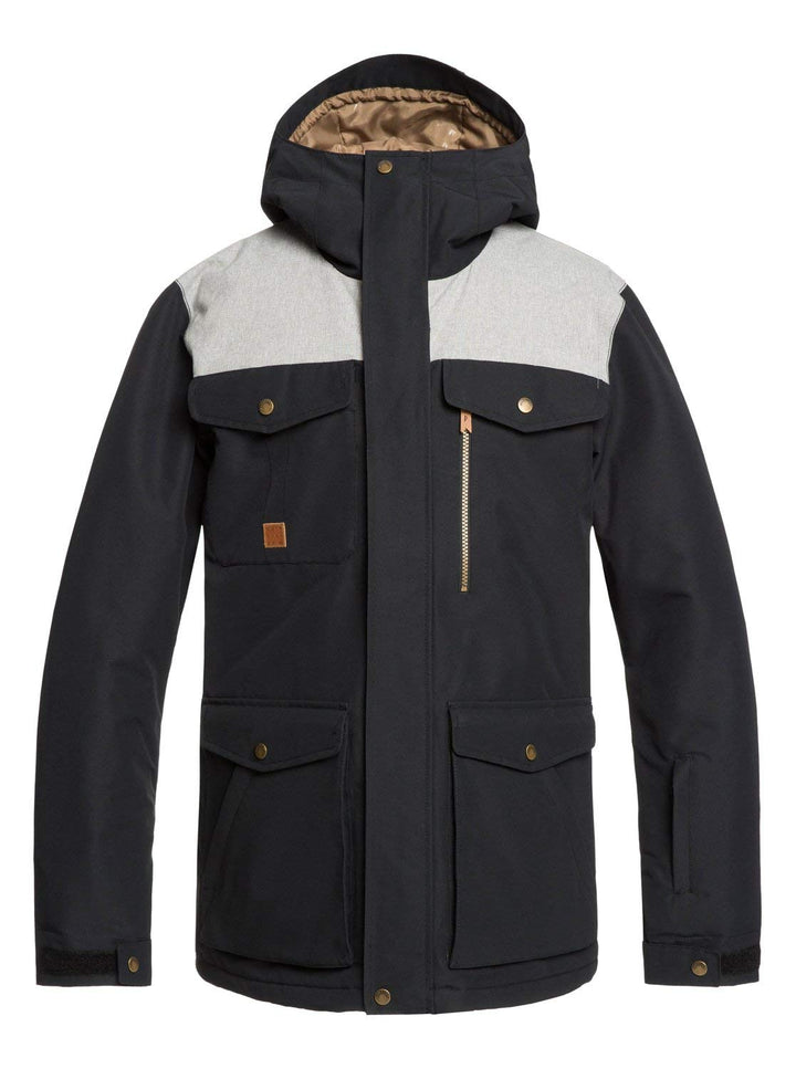 Quiksilver Raft - Snow Jacket for Men - Schneejacke - Männer - M - Schwarz