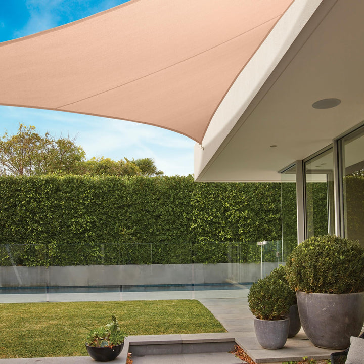 Coolaroo Sonnensegel 458157 300 cm Dreieck Buche 16'5" Triangle beech, 16'5" Triangle beech