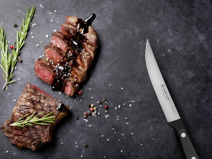 WÜSTHOF Gourmet Steakmessersatz mit 4 Messern, Gourmet