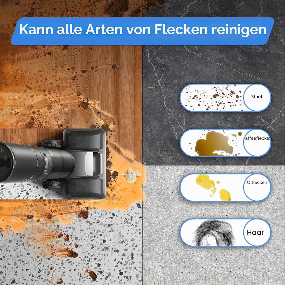 (3 Stück) H15 Pro Ersatz-Bürstenwalzen und HEPA-Filter Kompatibel mit Dreame H15 Pro/ H15 Mix/ H12 P